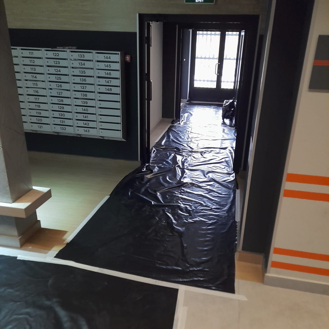 Укрывные работы. Мамонт