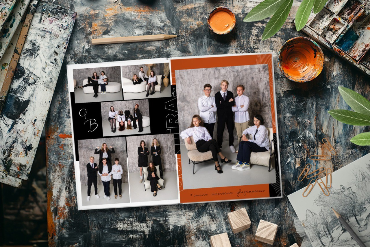 Дизайн Давид (Контраст). Medlori fotobook Выпускные альбомы в Липецке Лариса Медведева