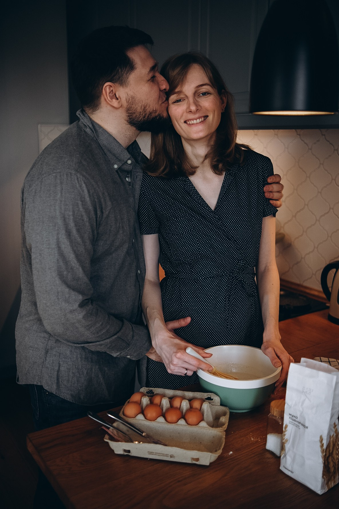Анна и Арсений. Семейный детский ньюборн фотограф в Москве Марта Петрова