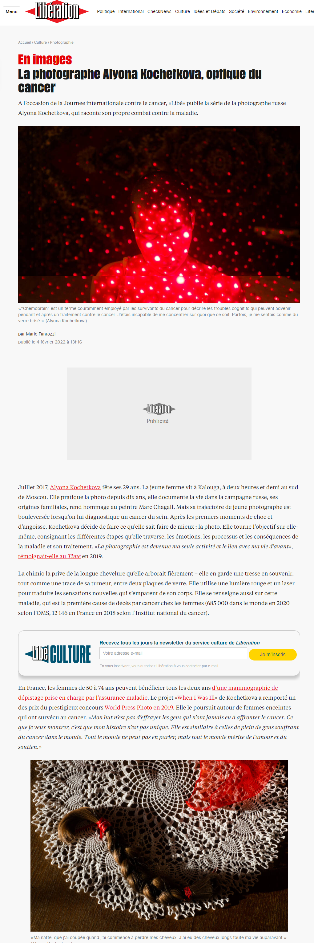 Liberation. Alyona Kochetkova | Photographer and photography educator