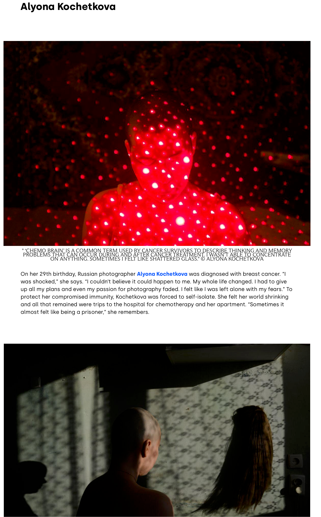 The Luupe. Alyona Kochetkova | Photographer and photography educator