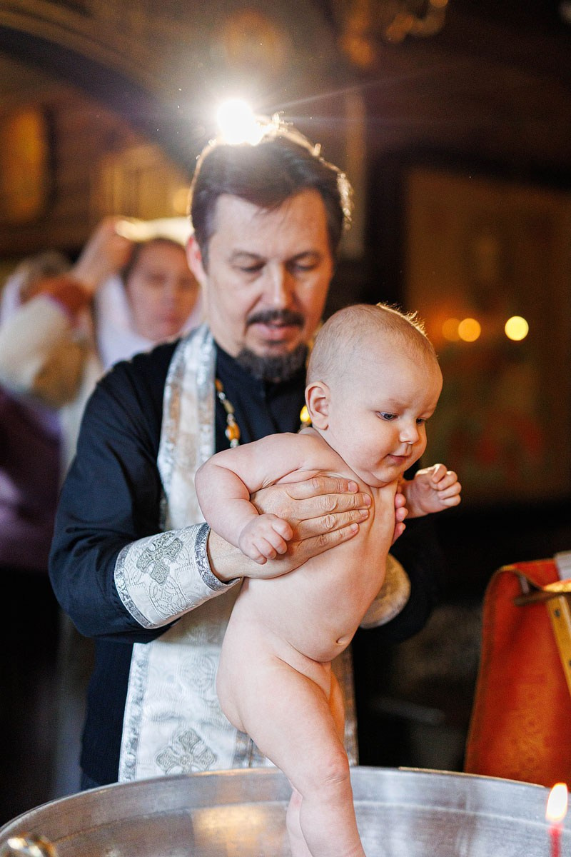 — Таинство Крещения. Детский и семейный фотограф Домодедово
