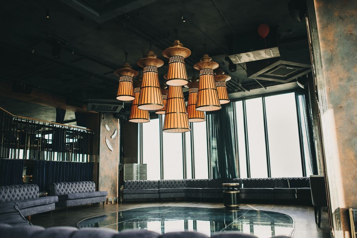 Регистрация брака и фотосессия в ресторане Birds, Башня Око. Свадебный фотограф Москва — Сергей и Татьяна