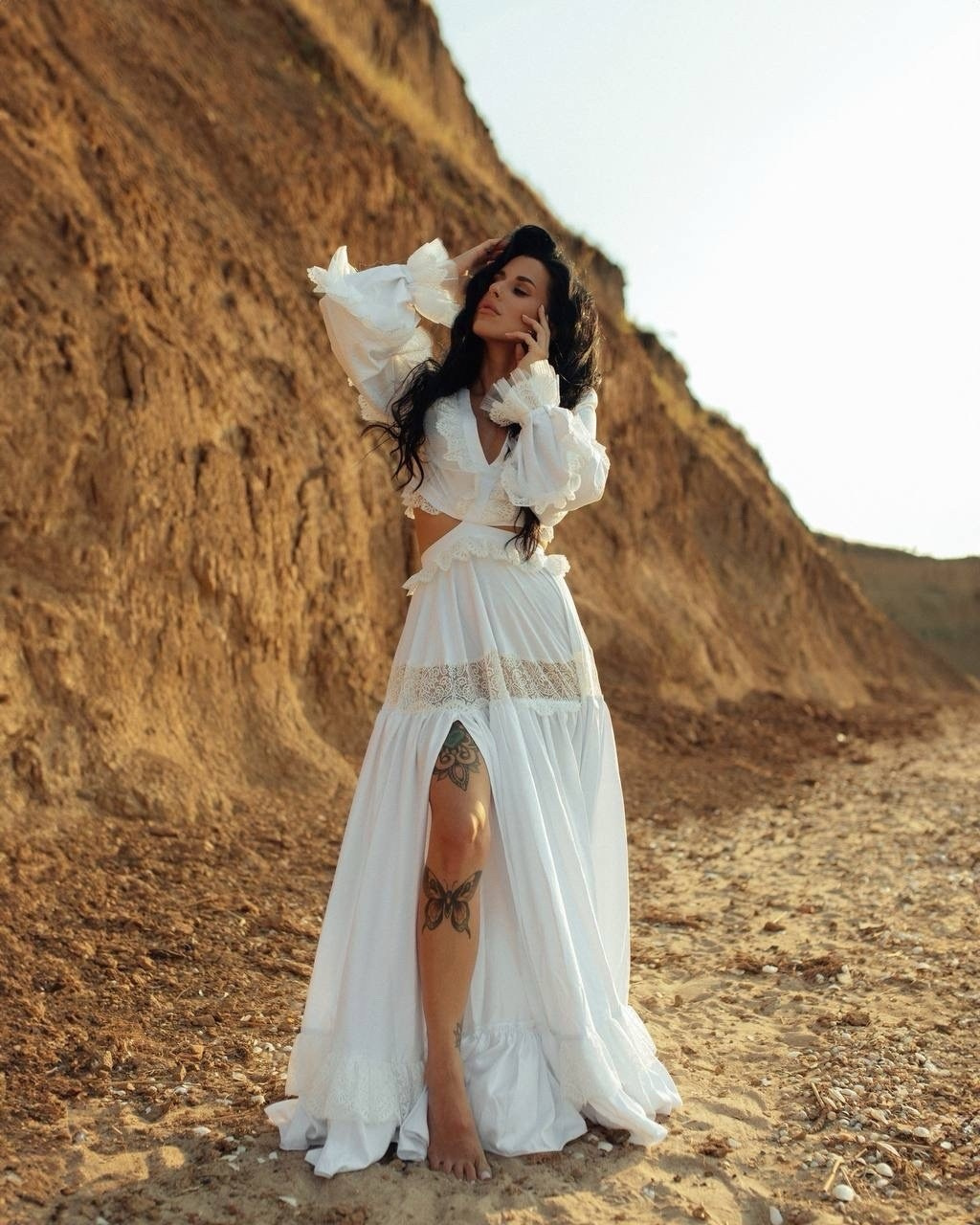 Свадебное платье для Елизаветы. Модельер Евгений Бременев