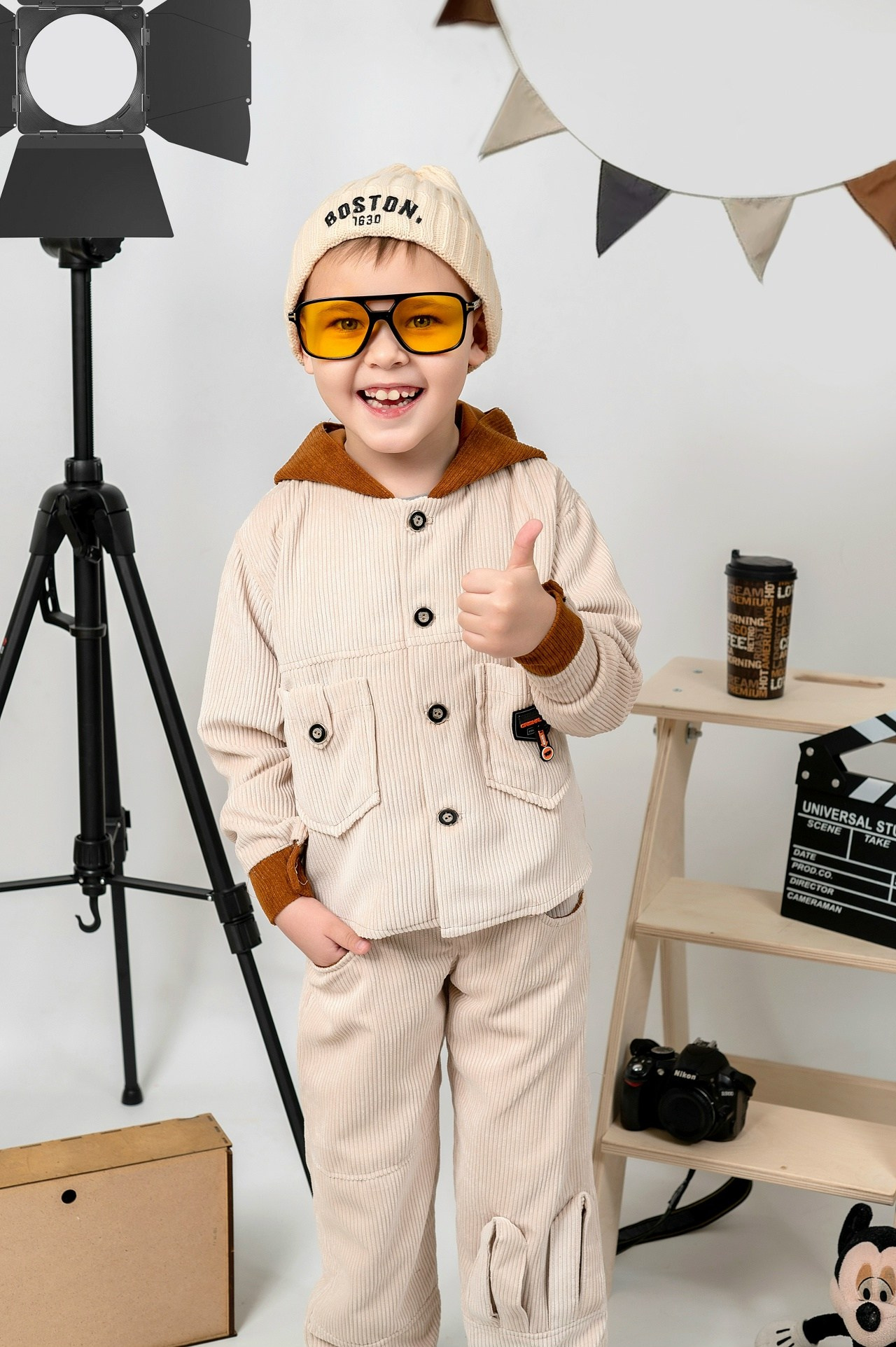 Стильный фото-проект Модники в детском саду Челябинска.