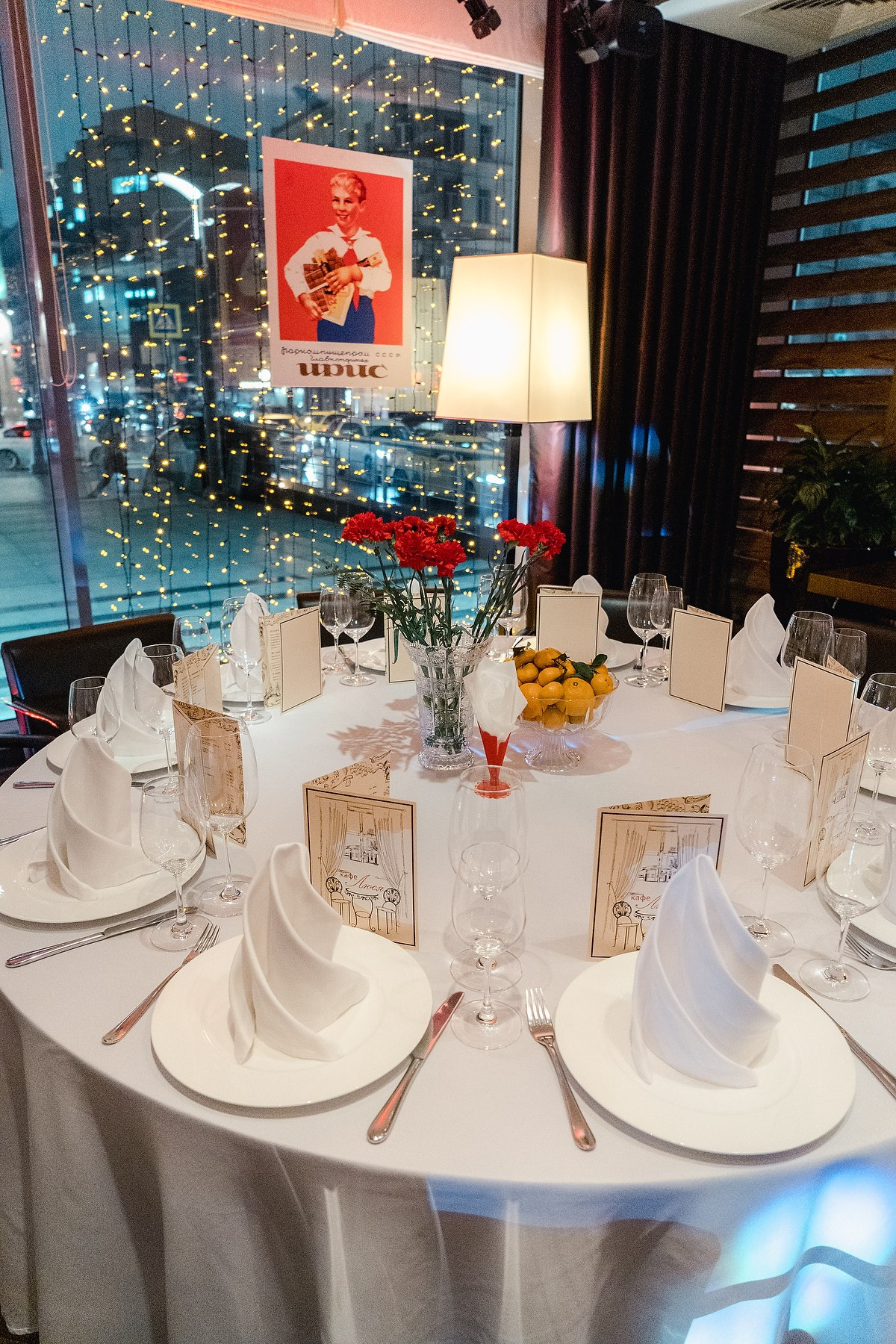 День рождения в ресторане «Luce». Kirillova Studio — мастерская декора и событий Юли Кирилловой