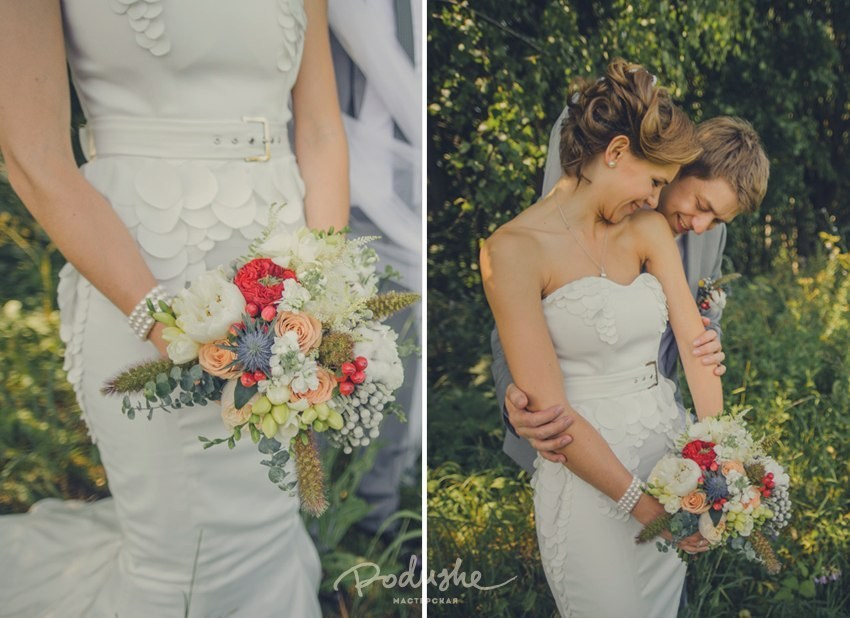 Примеры свадебных платьев. Модельер Евгений Бременев