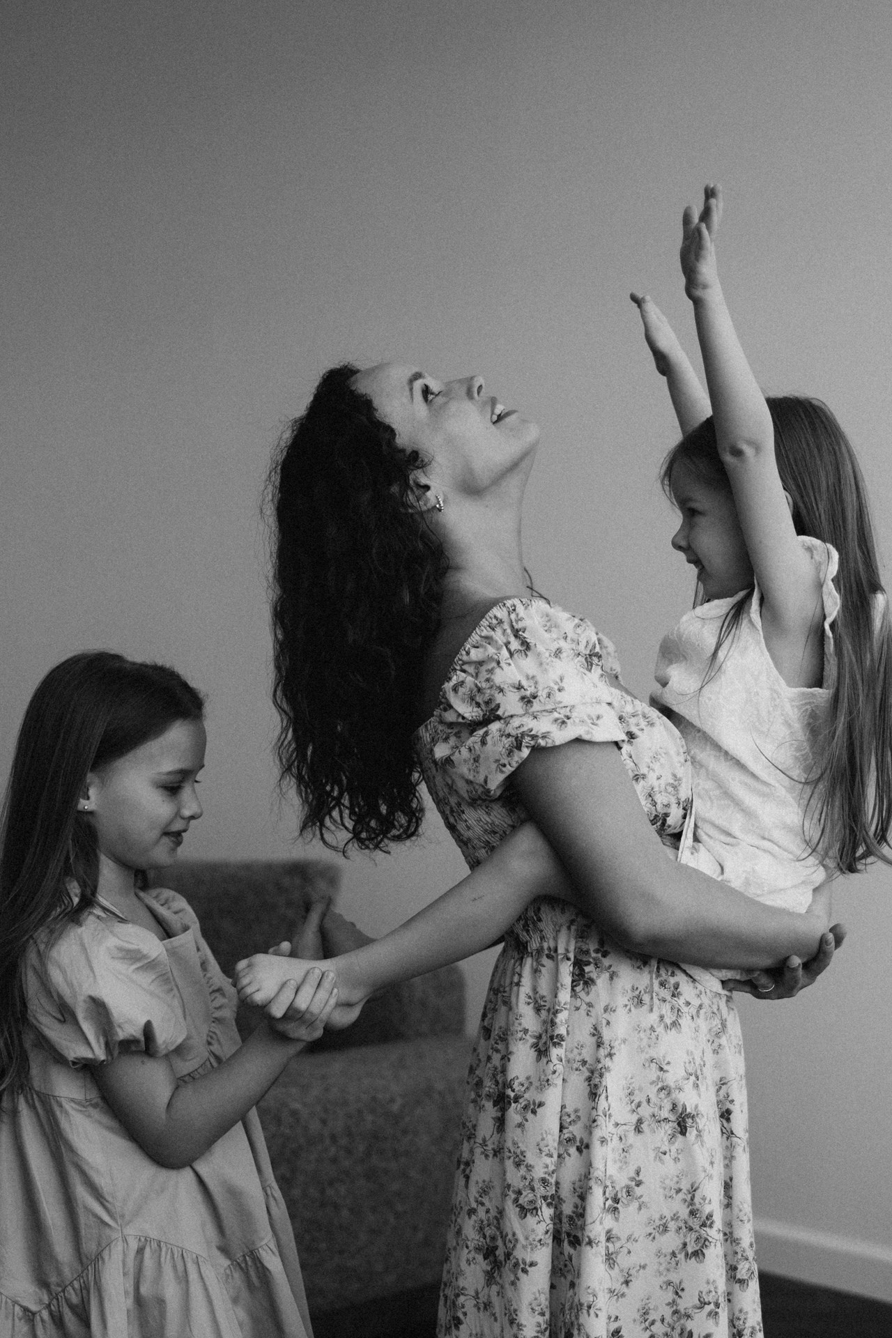 Саша, Ева и София. Семейный фотограф в Ижевске Даша Денисова