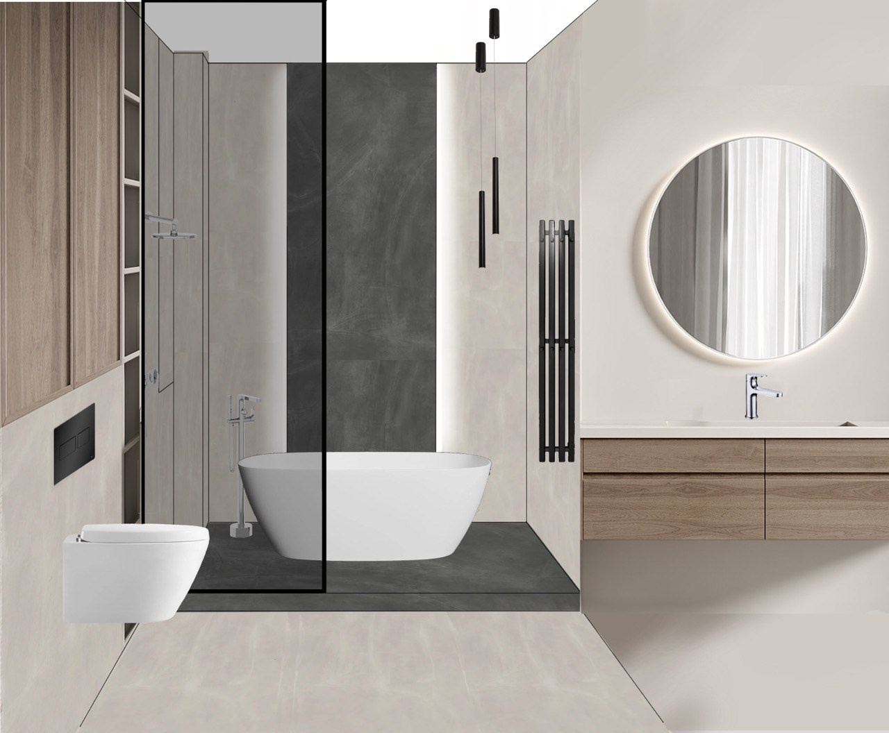 ЖК DreamTowers (коллажи). Главная