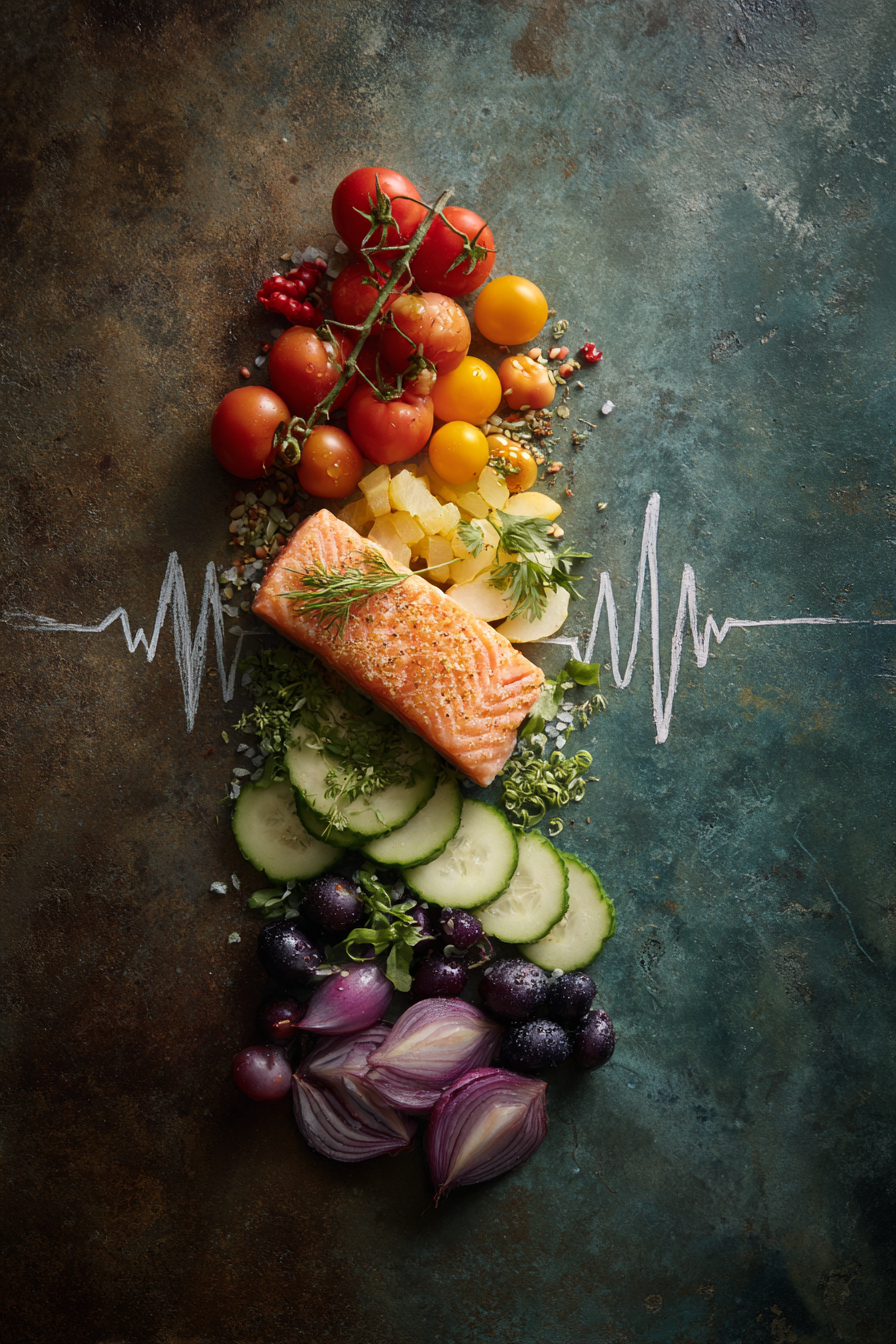 Визуальная концепция для сферы нутрициологии и правильного питания. Ekaterina Kiral — Visual Branding & AI Creation