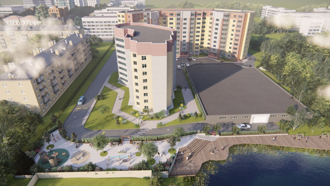 Благоустройство двора. Александра Койтова — Архитектор малоэтажных зданий в Новосибирске