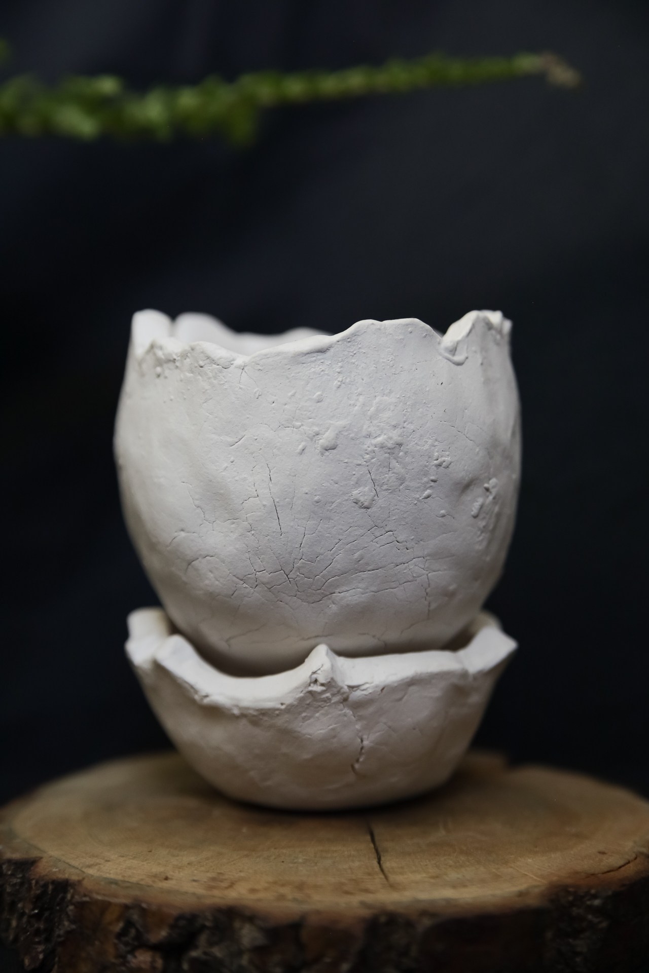 Горшок Яйцо с трещинками 900 р. Катя Цвет