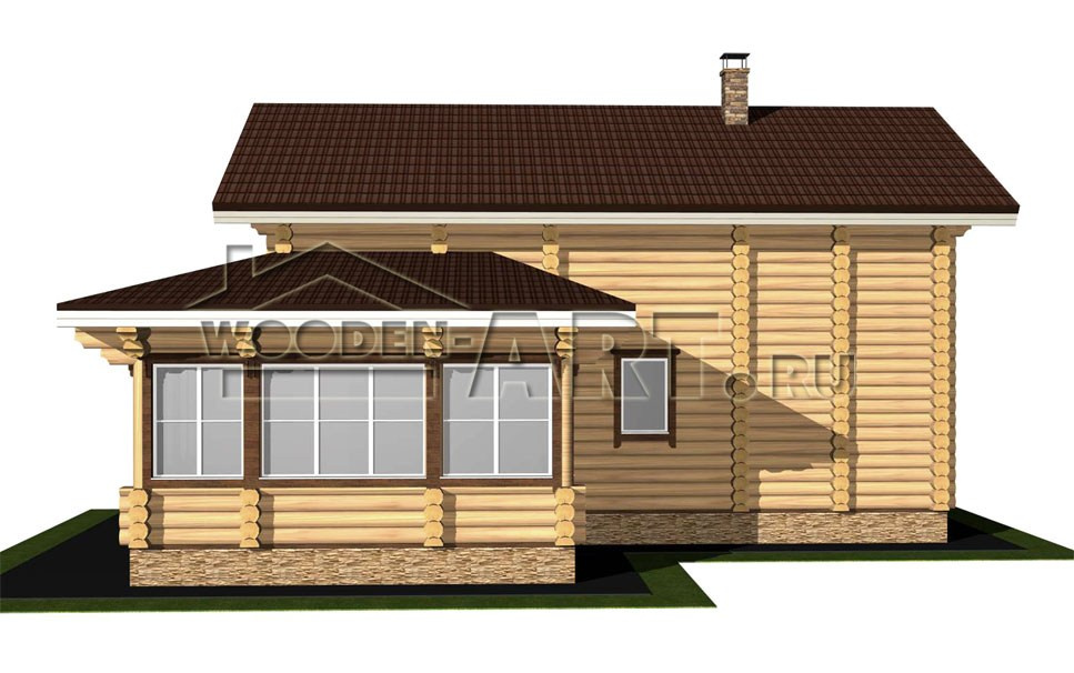 «Журавлево» 182 кв. м. Проекты деревянных домов