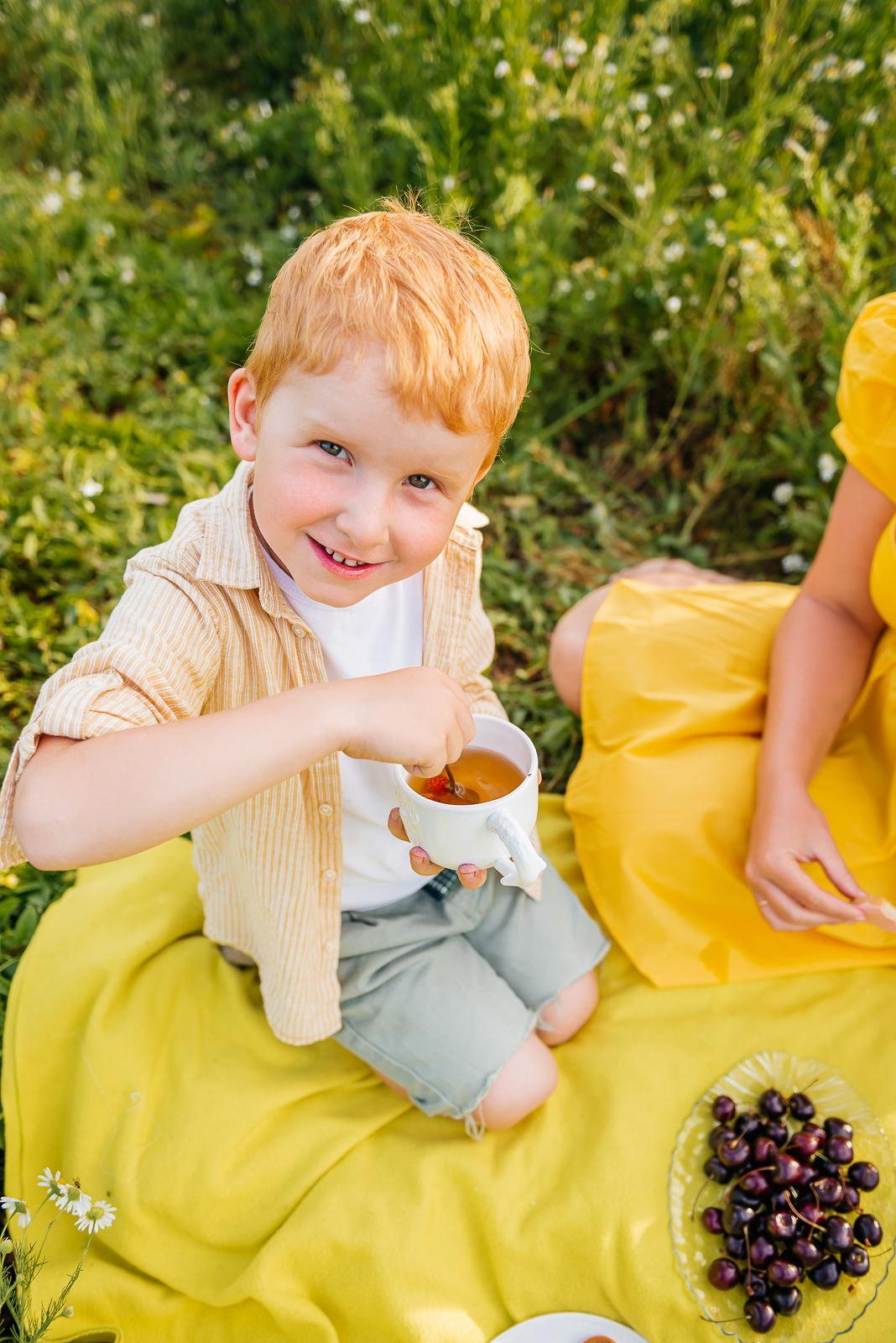 Семейные истории. Ромашки. Фотограф в Новосибирске Юлия Туманова