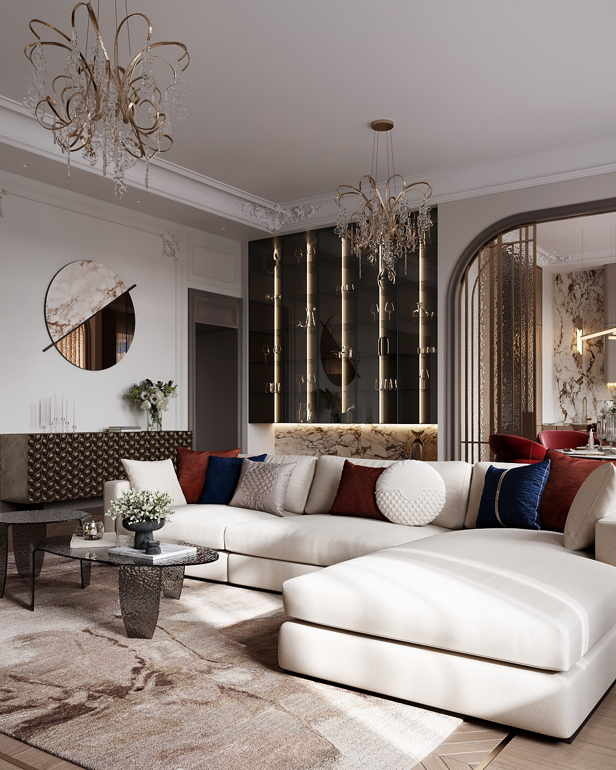 Остоженка. Дизайн интерьера в Москве