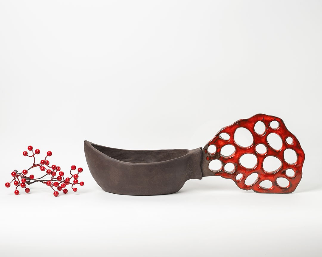 Вазы Жар-птица. Художник и керамист в Москве Виктория Густарёва