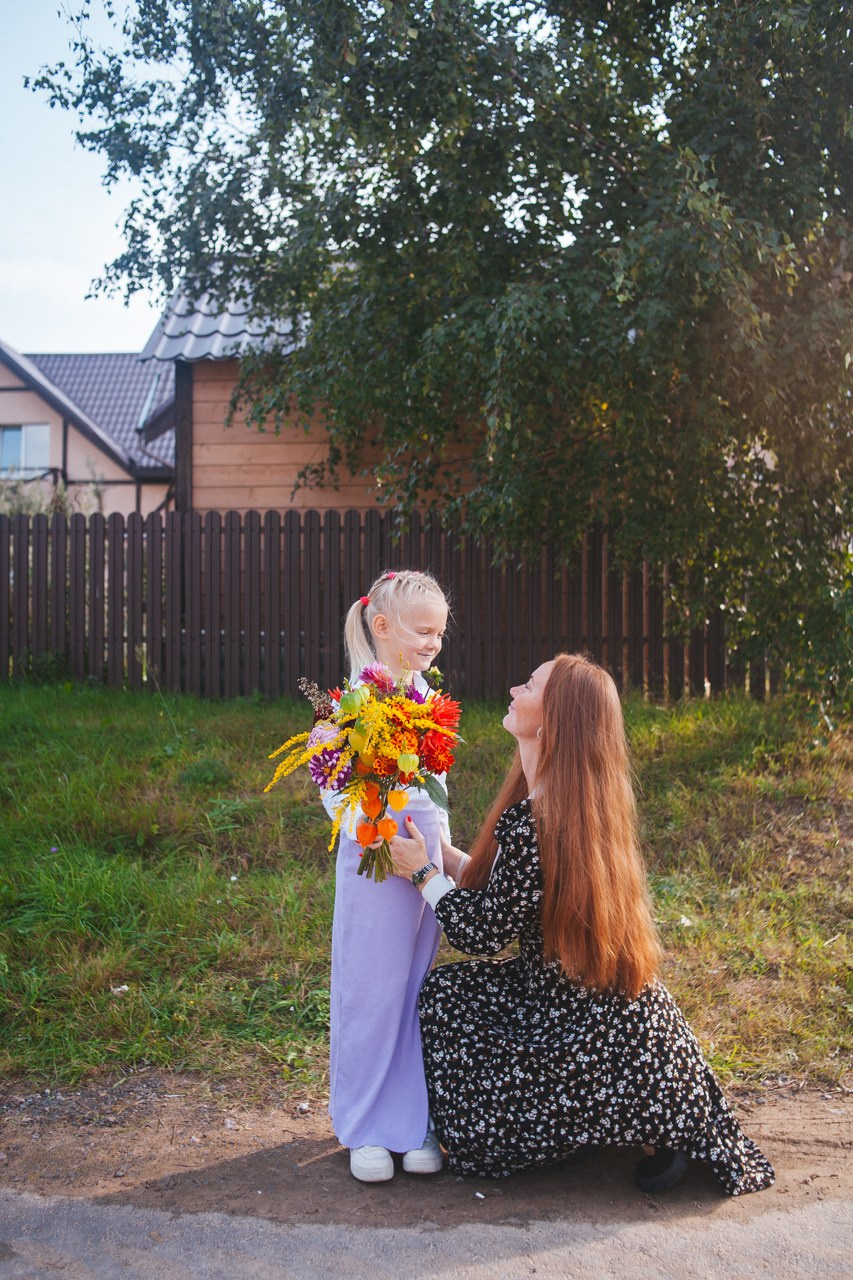 1 сентября в «Квадратике». Семейный фотограф во Всеволожске и Санкт-Петербурге Юлия Капустина