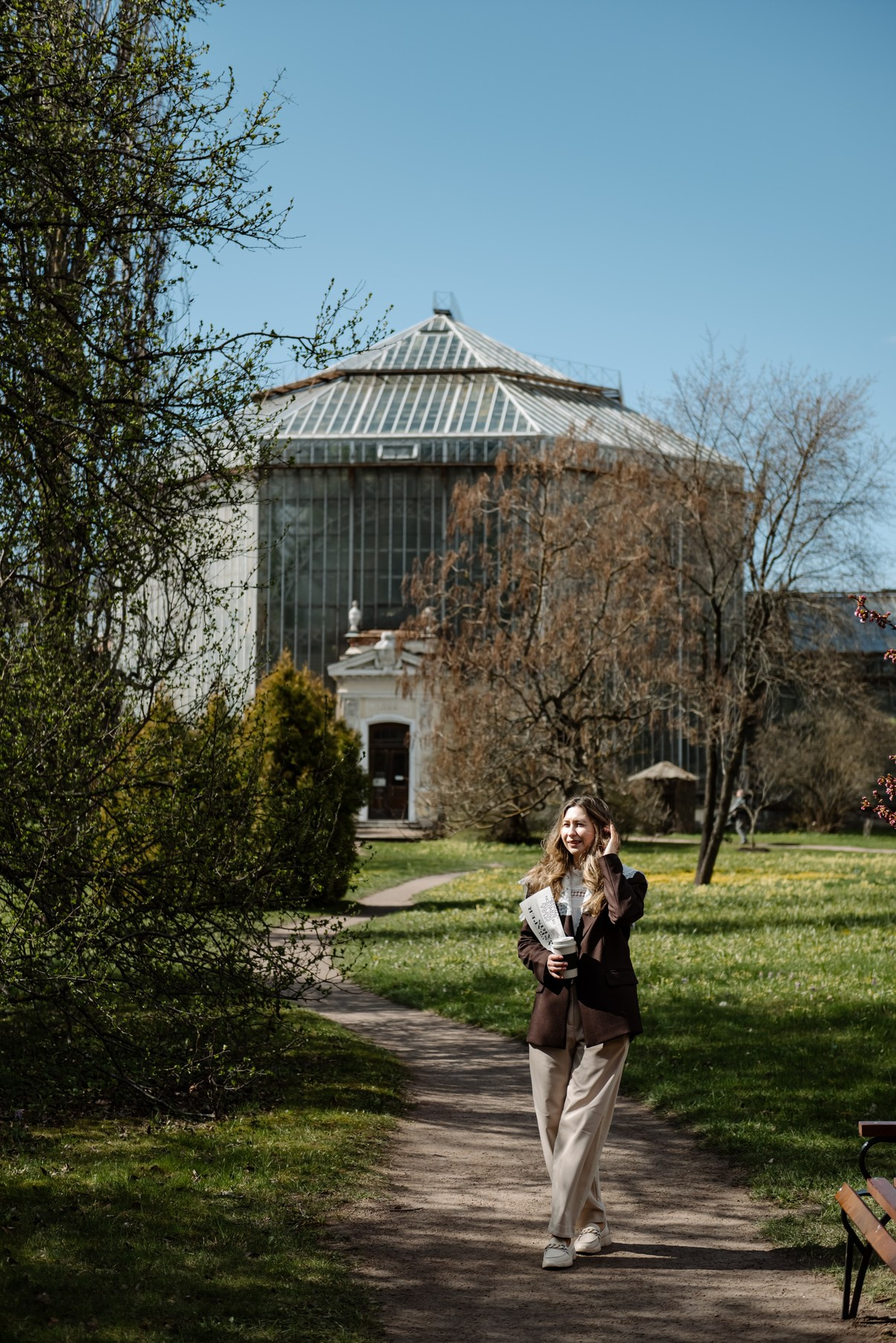 Марина с сакурой. Свадебный и семейный фотограф в Санкт-Петербурге Елена Худякова