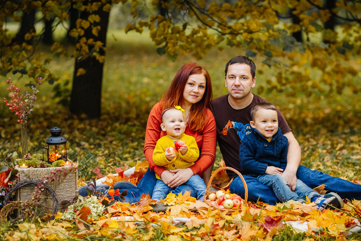 Семья. Профессиональный фотограф Инесса Новикова в Москве