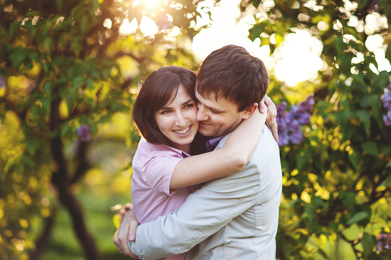Цветущий сад. Семейный и свадебный фотограф Катя Антонова Москва Сочи