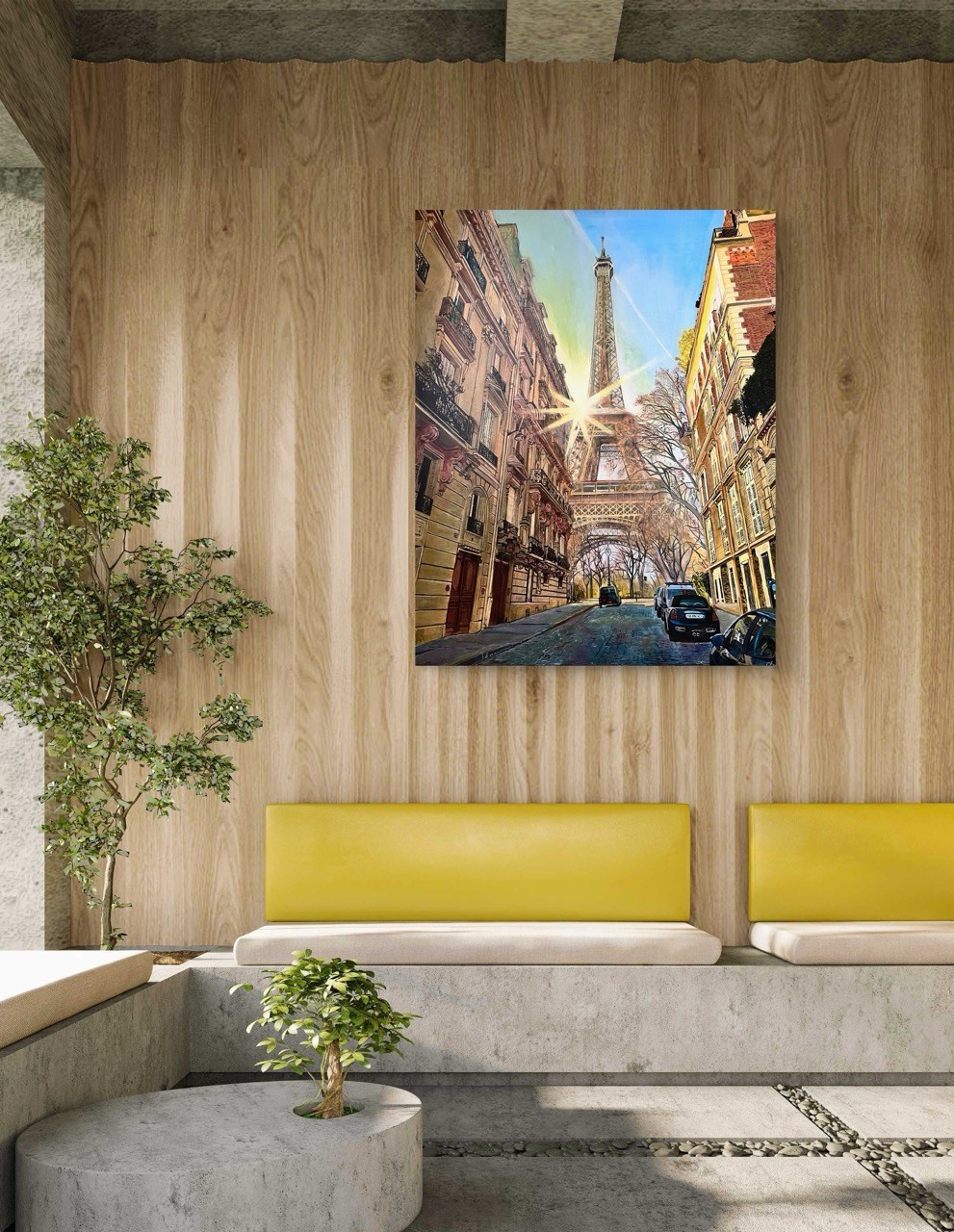 Серия «Города — великие творения рук человеческих». Картины пейзаж