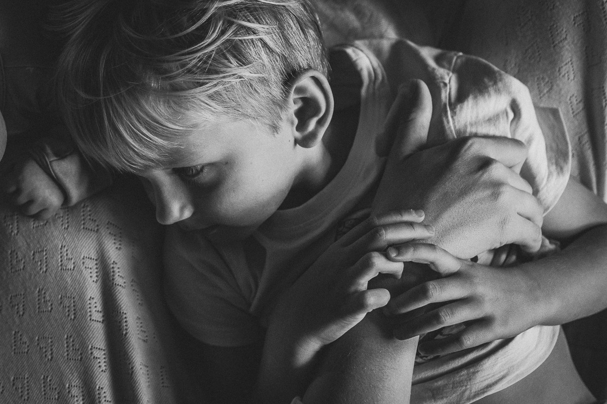 Фотосессия в домашних условиях семьи из четырех человек. Семейный и школьный фотограф в Москве Анна Ткач