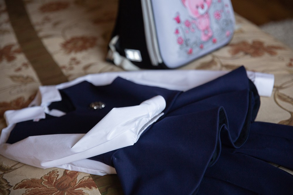 Фотосессия для первоклассника дома и в классе. Семейный и школьный фотограф в Москве Анна Ткач