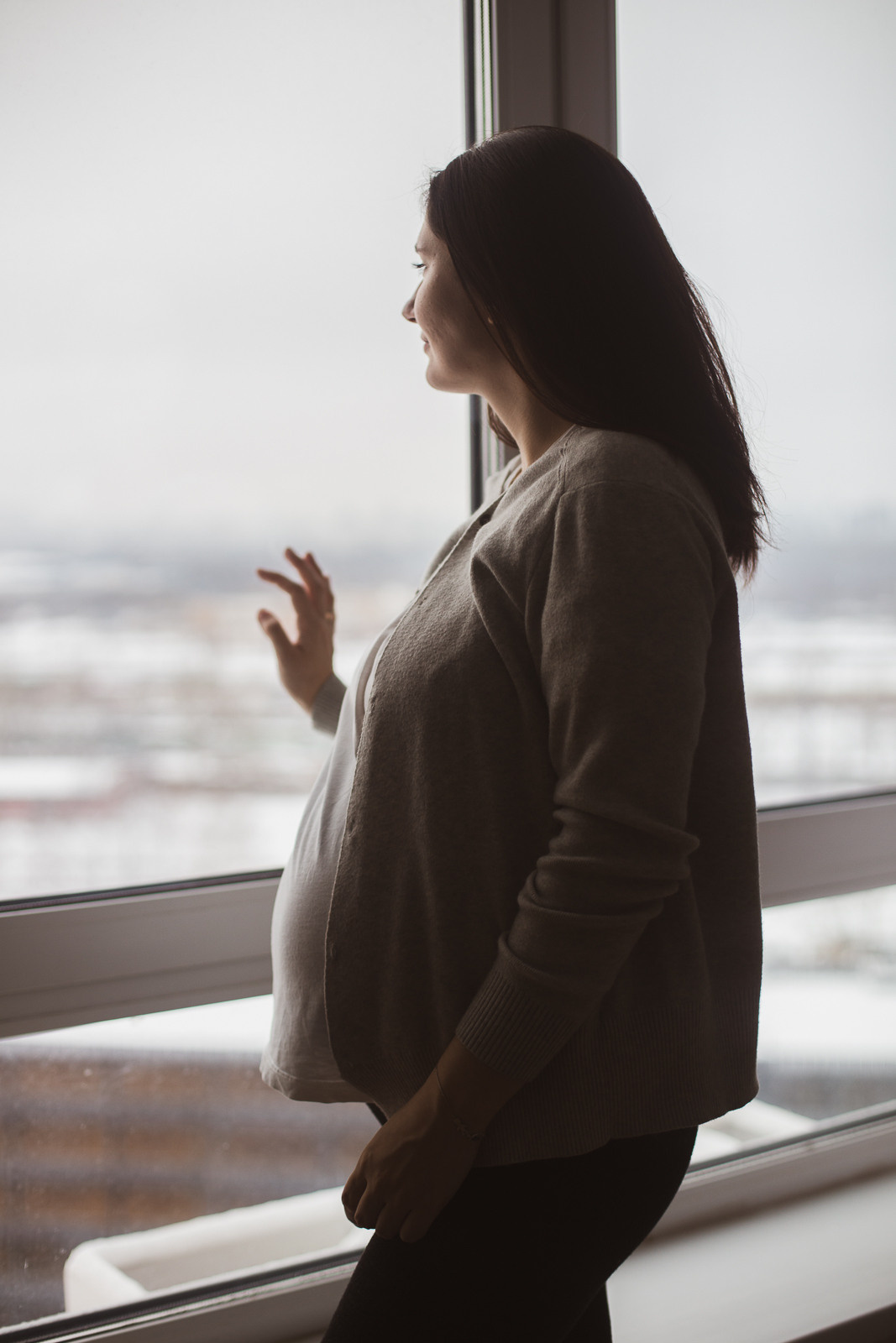 Домашняя фотосессия беременности. Семейный и школьный фотограф в Москве Анна Ткач