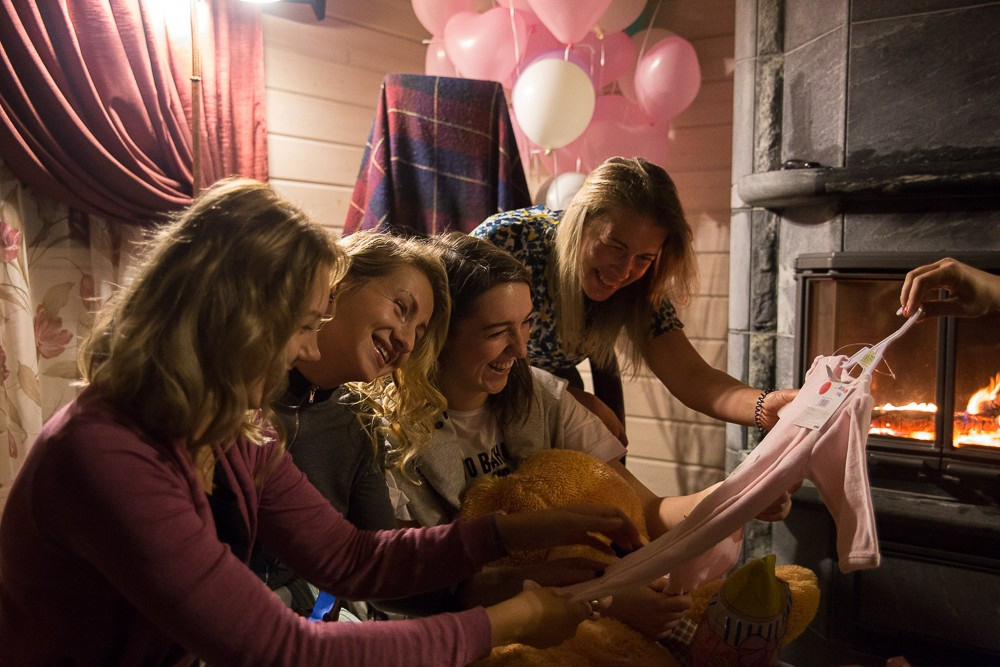 Фотосъемка домашнего праздника Baby shower в ожидании девочки. Семейный и школьный фотограф в Москве Анна Ткач