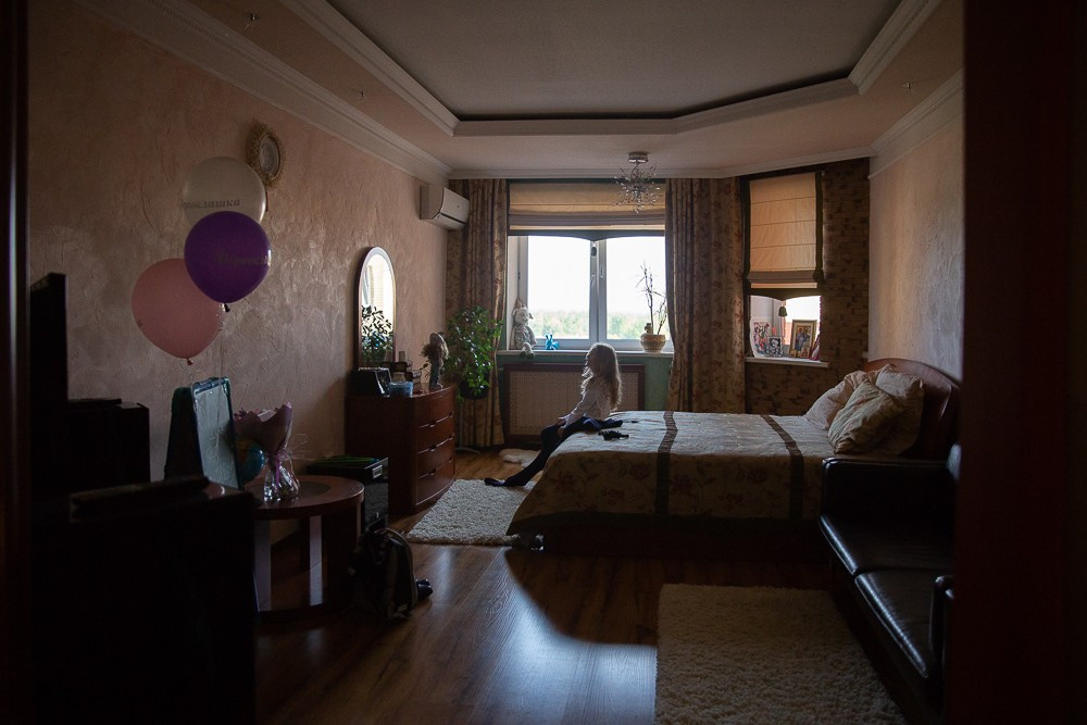 Фотосессия для первоклассника дома и в классе. Семейный и школьный фотограф в Москве Анна Ткач