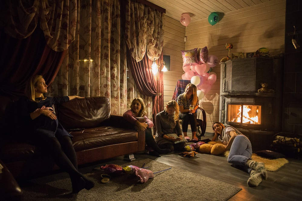 Фотосъемка домашнего праздника Baby shower в ожидании девочки. Семейный и школьный фотограф в Москве Анна Ткач