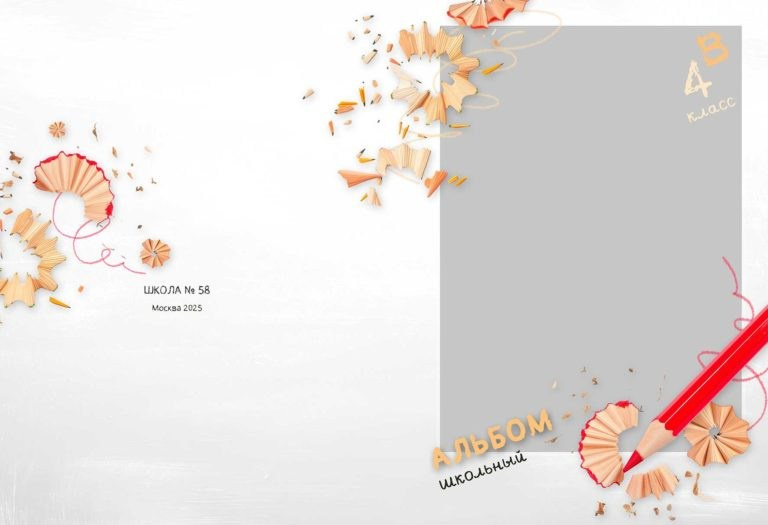 Светлый вариант школьного альбома № 1306