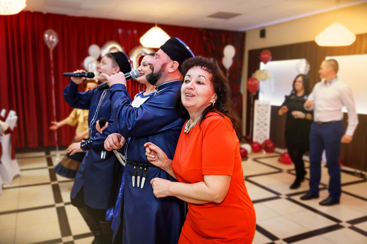 Казачий ансамбль Батька Атаман. Фотограф в Батуми Павел Шарников