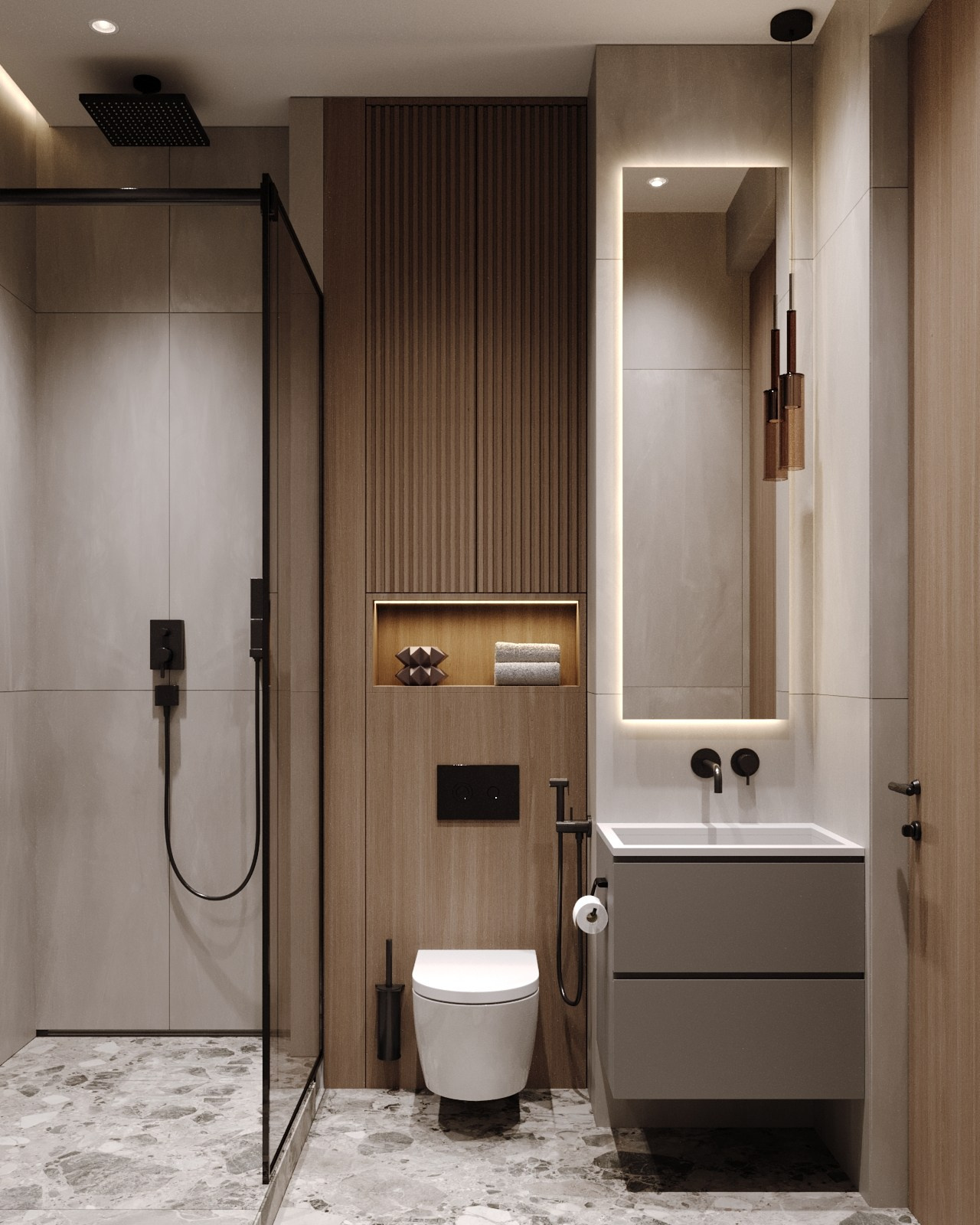 ЖК Ever 120 кв. м. Kod Interiors | Дизайнер интерьеров Кораблина Кристина