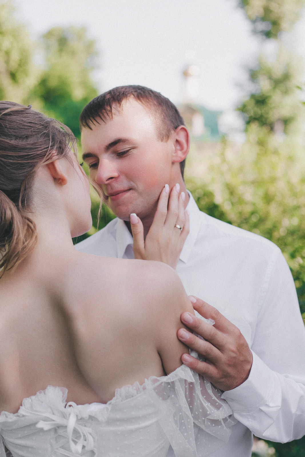 Нежная свадебная фотосессия в Русиново. Свадебное фото и видео Москва Кристина Музыка