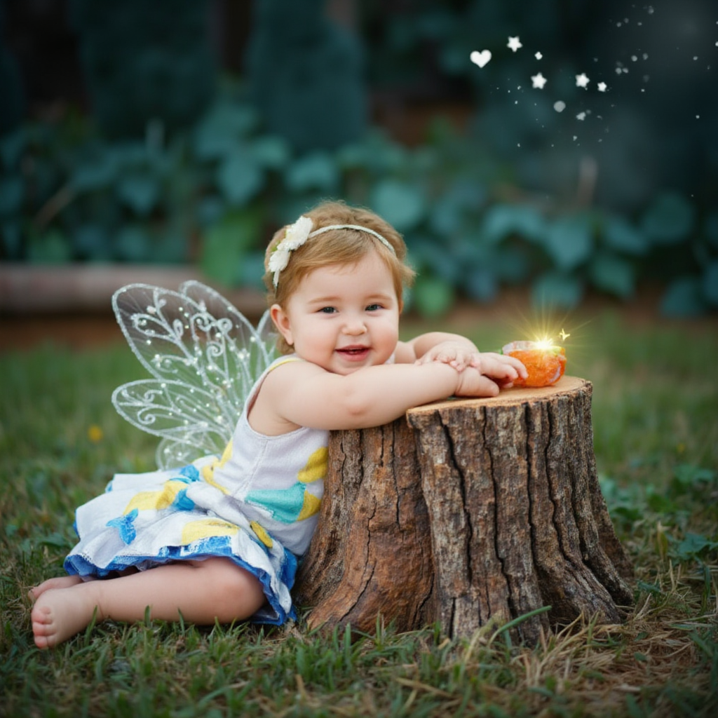 Фотосессия в Сказочном Лесу. Детская Фотостудия ГОДОВАСИКИ в Санкт-Петербурге фотосесия на годик