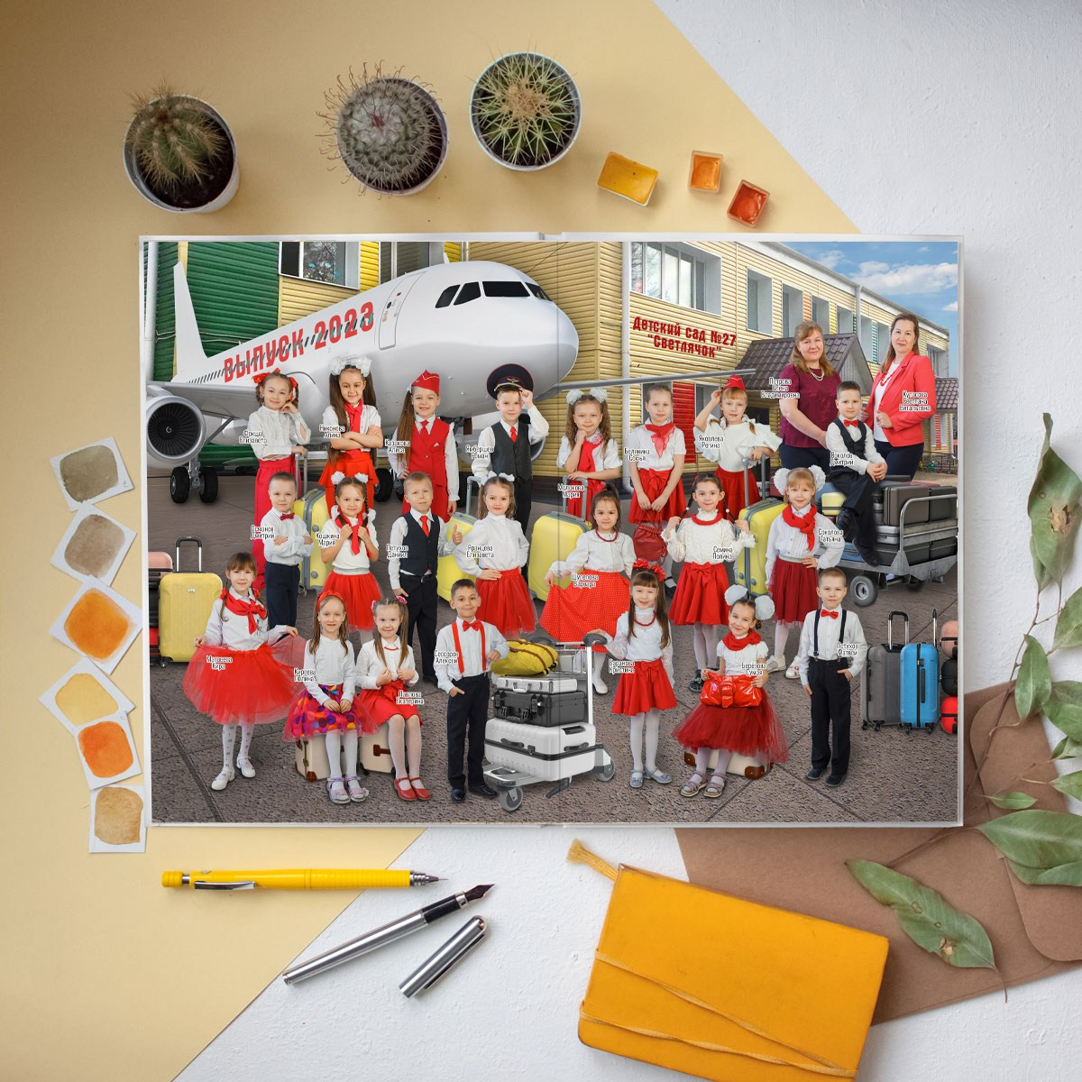 1 разворот ДС. Детский, семейный и школьный фотограф Светлана Волжанина