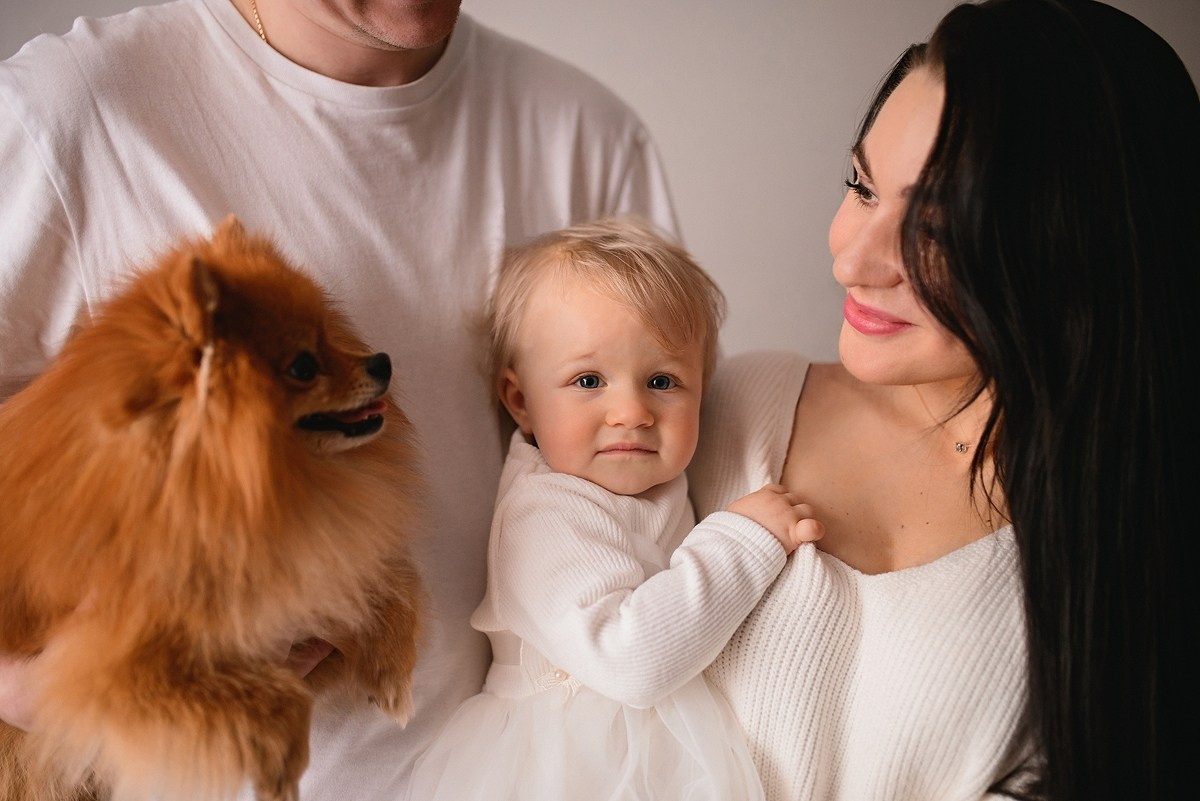 Алёнке 1 год. Фотограф Мария Ковкова