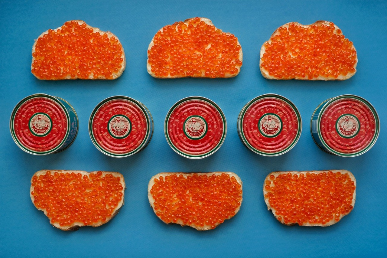 Поп арт икра. Фотограф Евгений Андреев