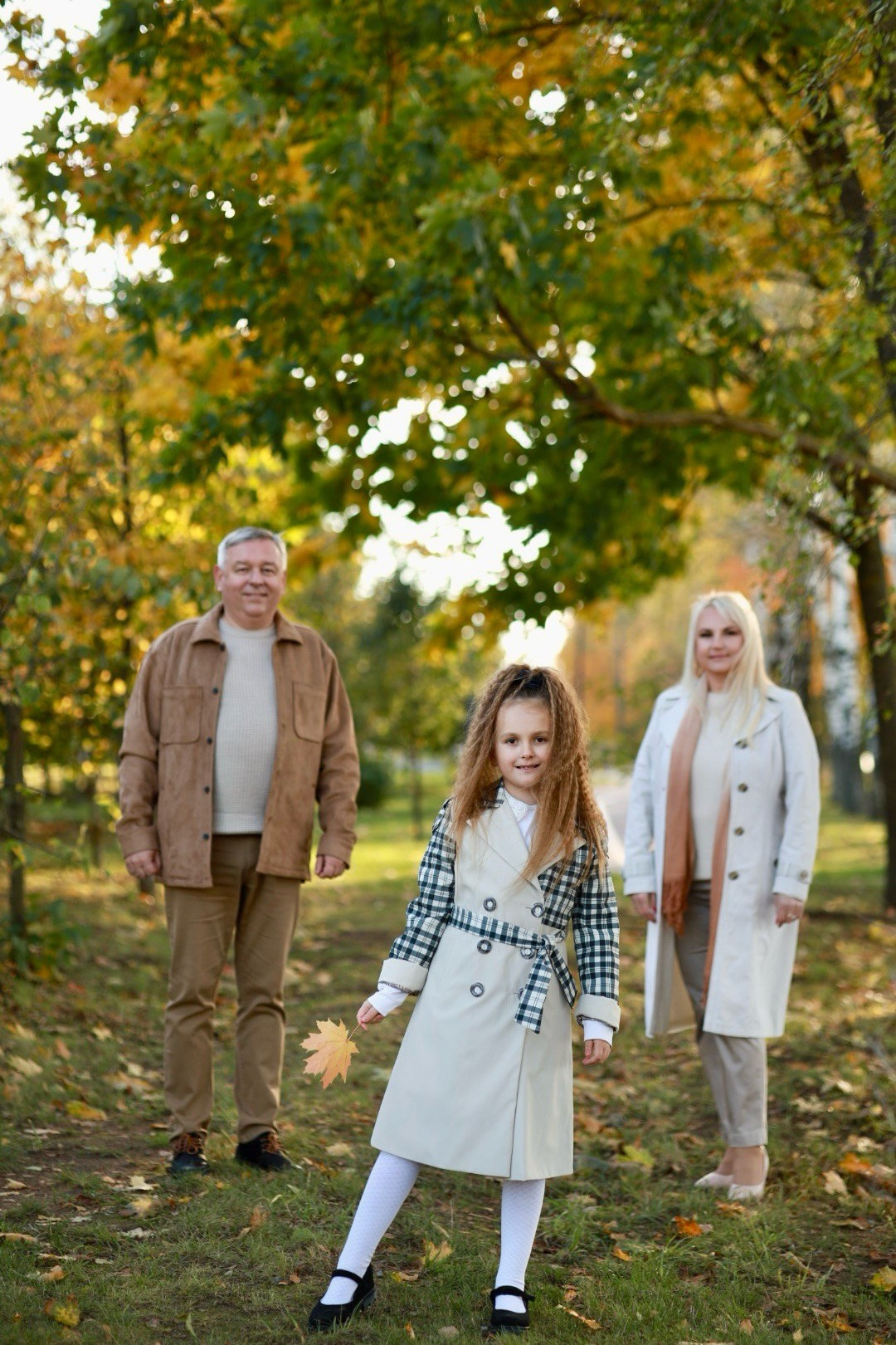 Семейная осеннняя фотосессия. Фотограф в Минске Анна Кучинская