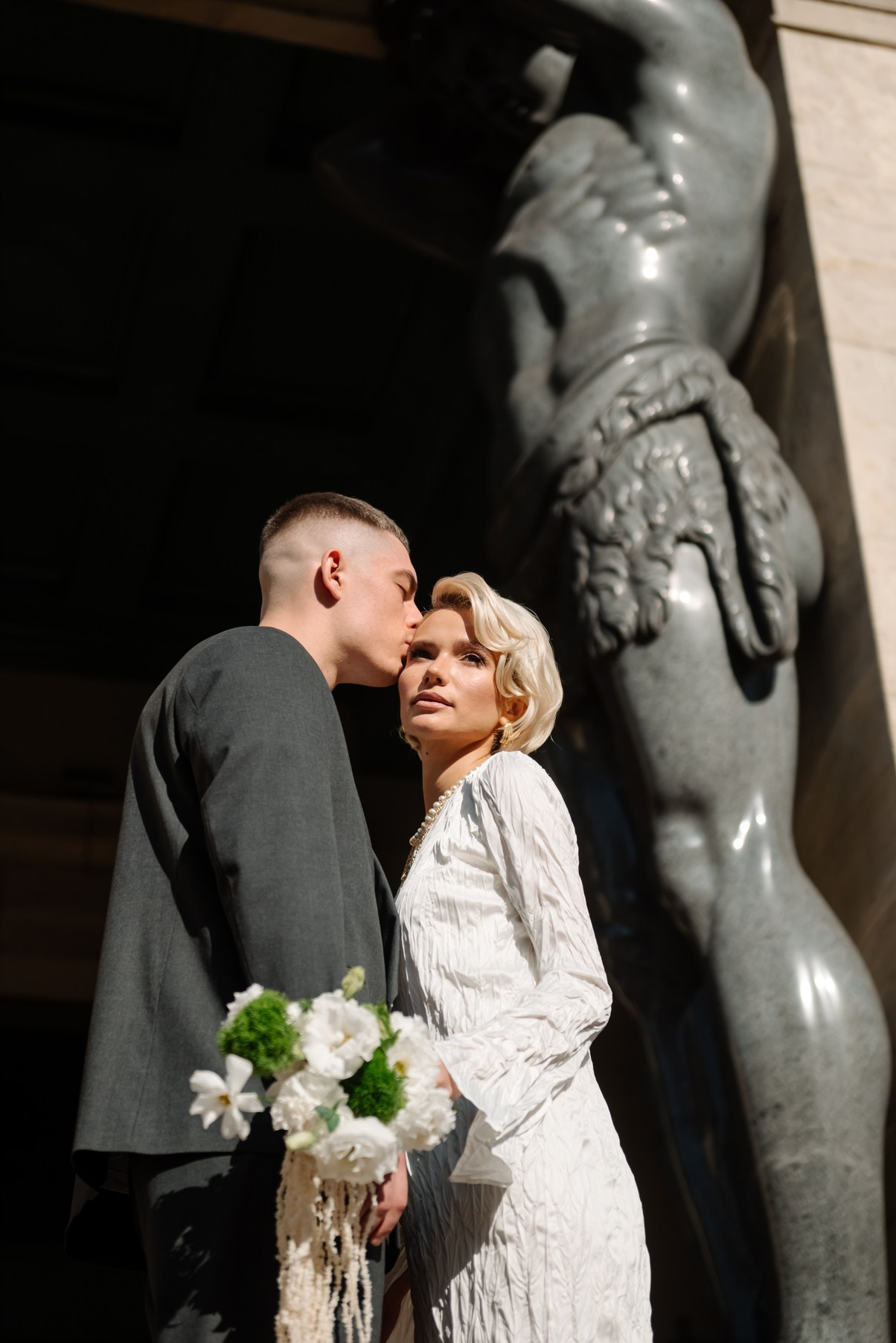 Прогулка у Атланов. Свадебный и сеейный фотограф в Санкт-Петербурге Елена Худякова