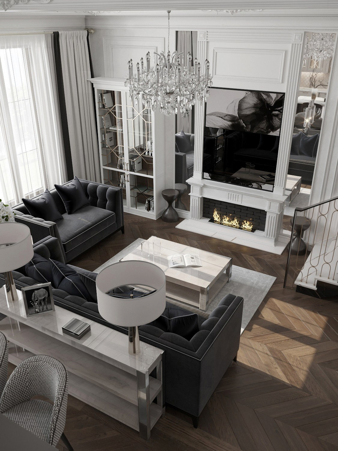 Гостиная. Частный дом, г. Пятигорск