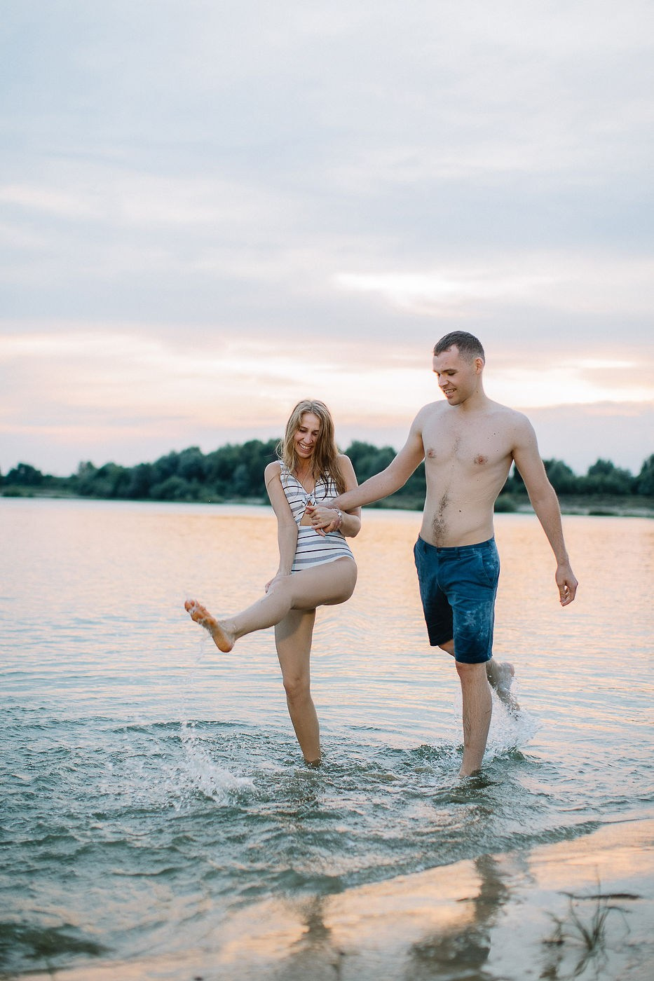 Лена и Женя