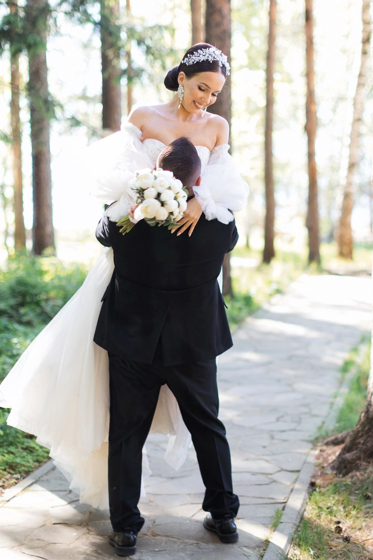 Свадебная фотосессия на берегу Горьковского моря. Свадебный фотограф в Нижнем Новгороде и Москве Сергей Воробьев