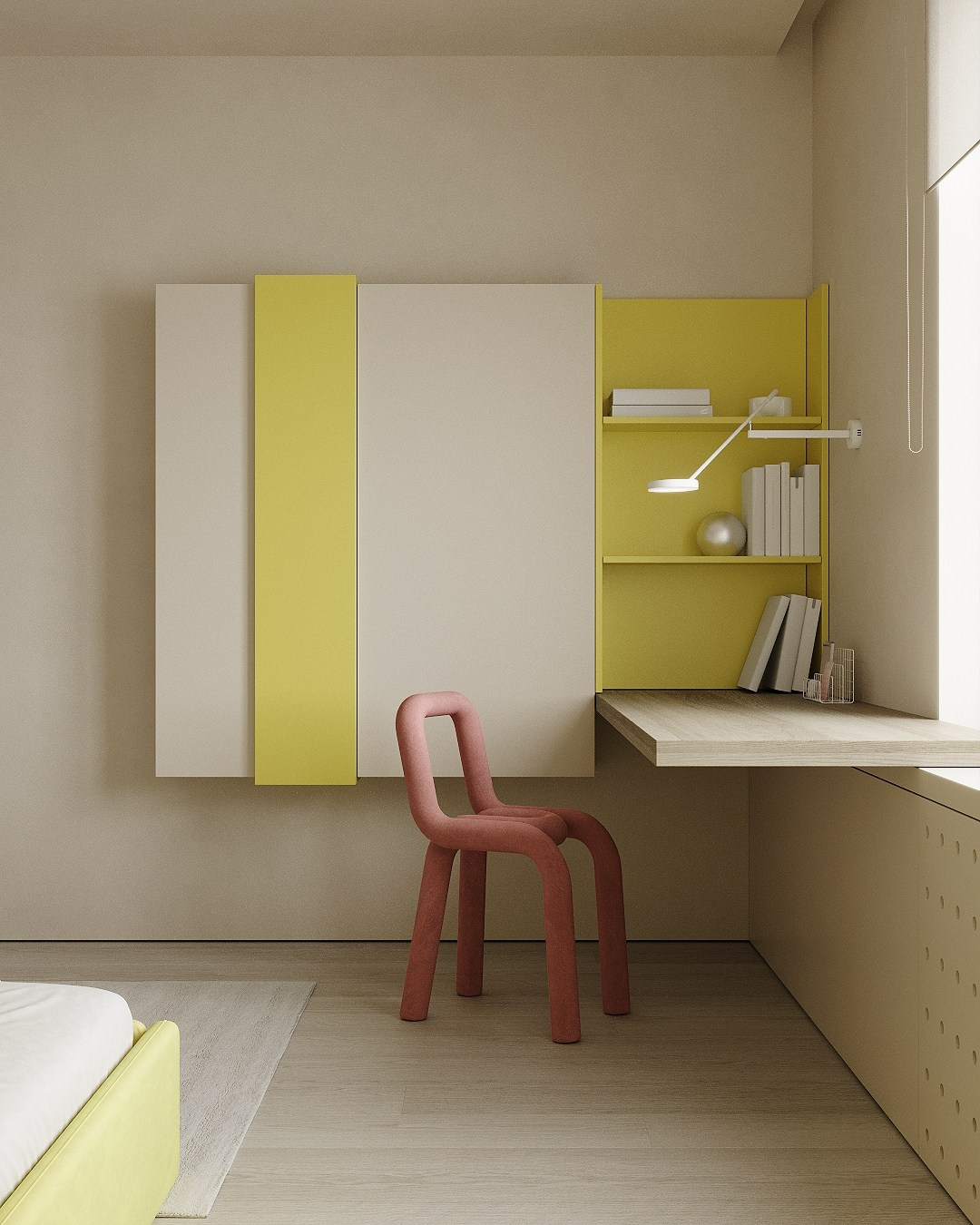 Детская 17 м². 3d визуализатор Валерия Романова