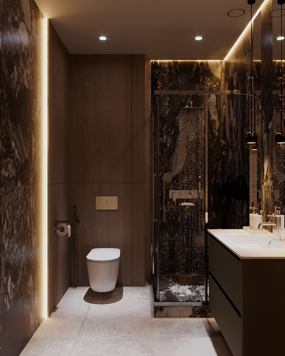 Душевая 1 этаж. Визуализатор Векшина Елена