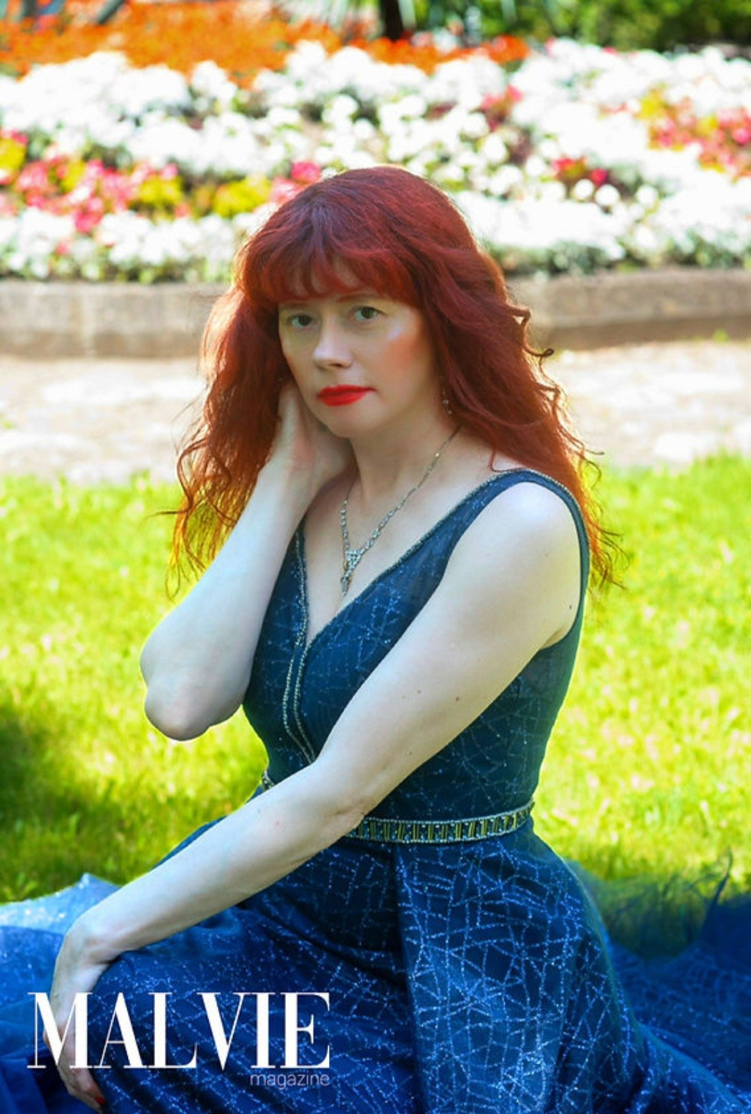 Model French magazine Malvie Svetlana Fatyanova. Светлана Фатьянова