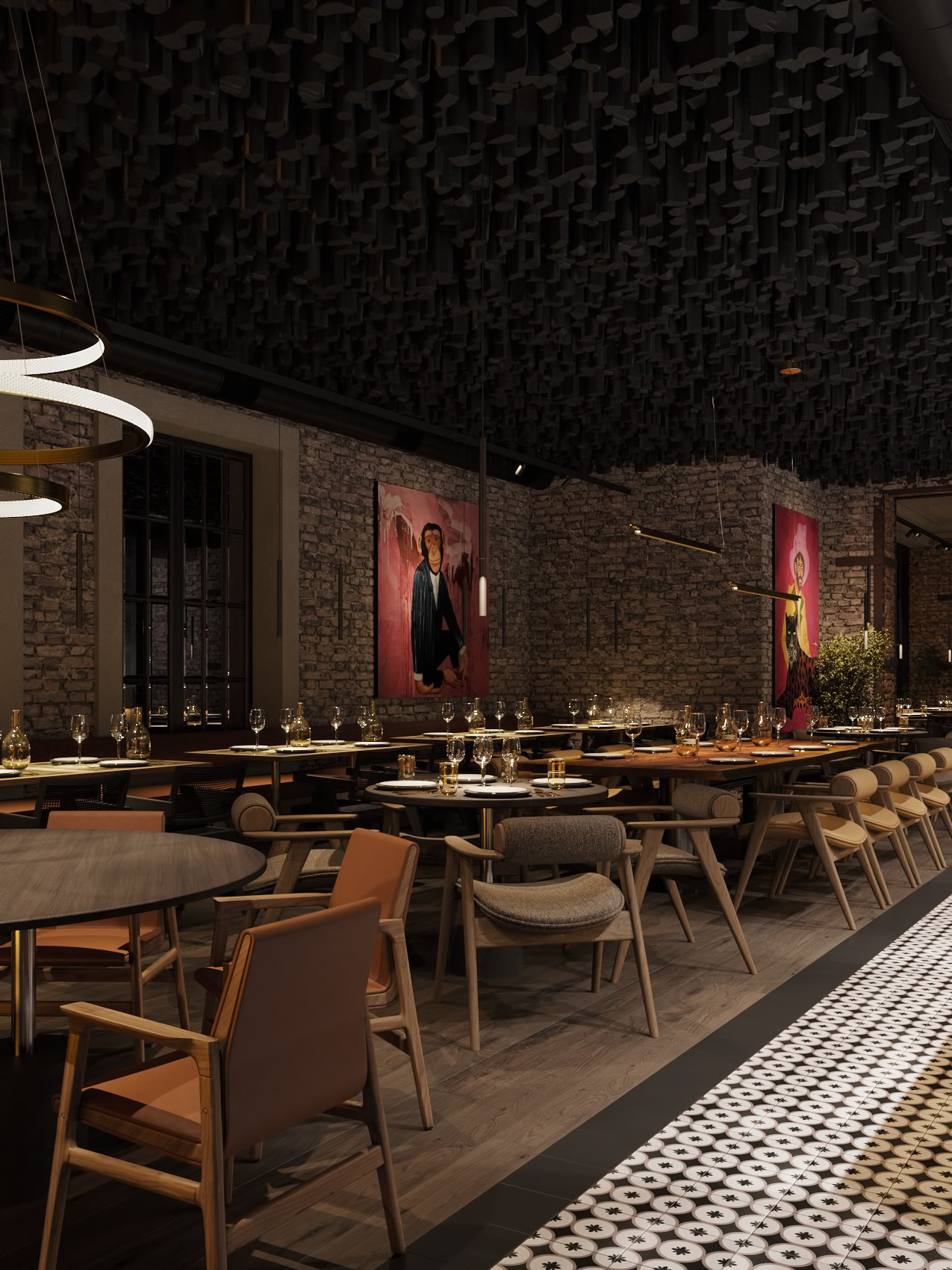 Ресторан «Трепет и Томаты». Rezells Architects — студия дизайна жилых и коммерческих интерьеров