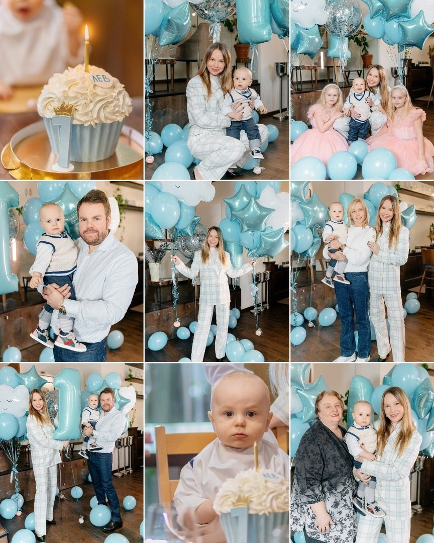 Льву 1 годик. Портфолио свадебного фотографа. Роман Каргаполов