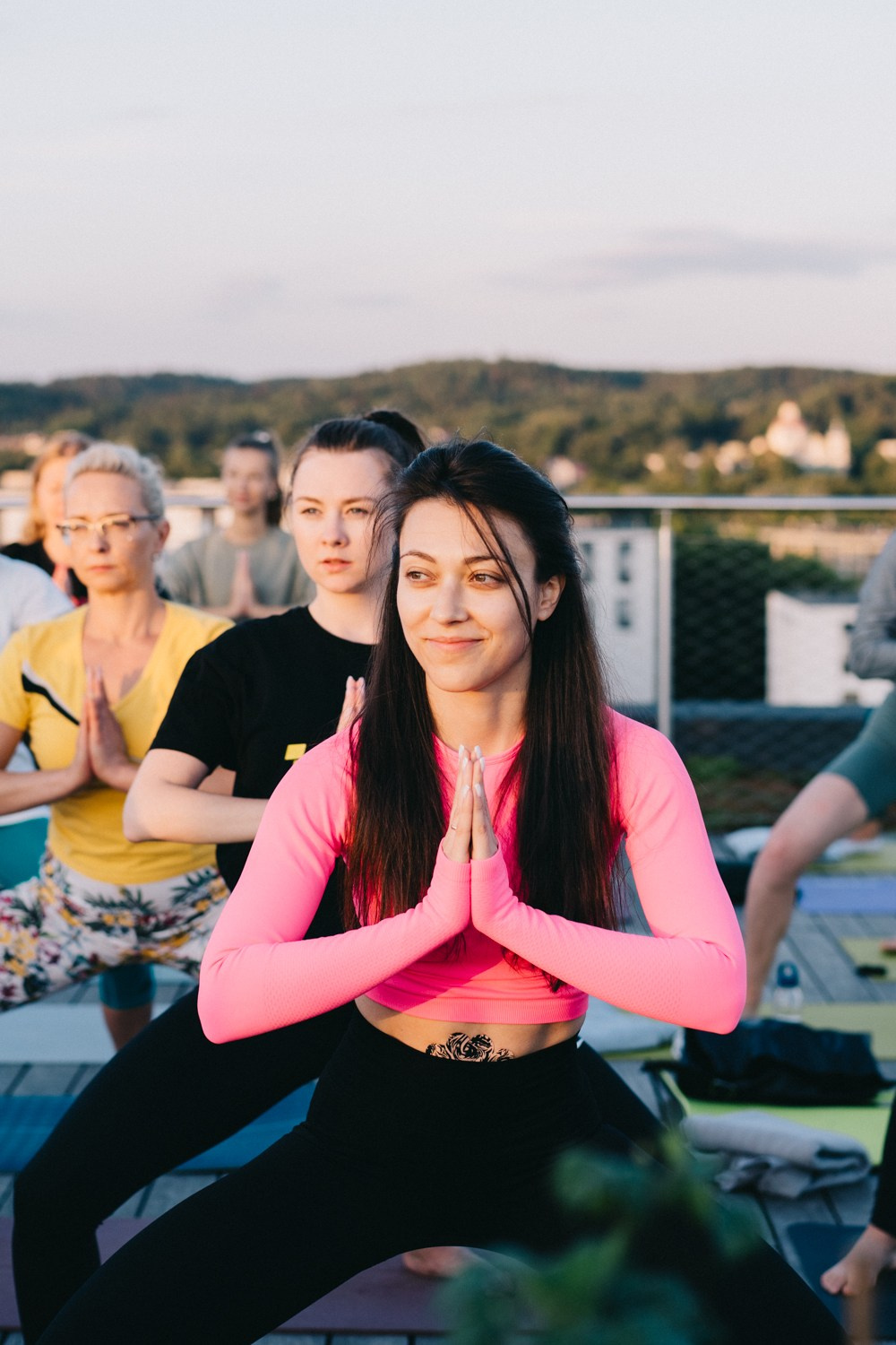 Summer Yoga Rave. Photographer in Vilnius